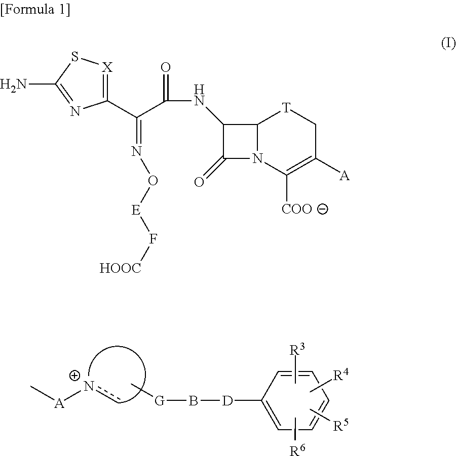 Cephalosporin having catechol group