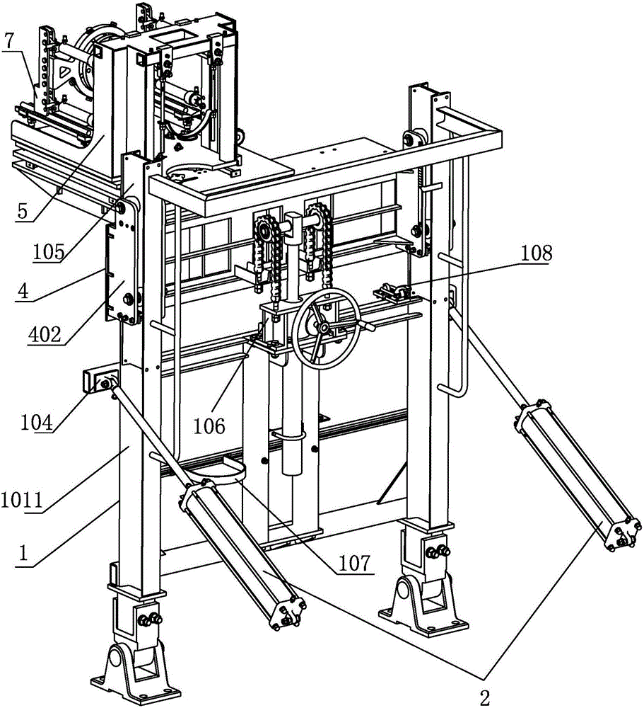 Connector rotation docking automatic shedding recovery device