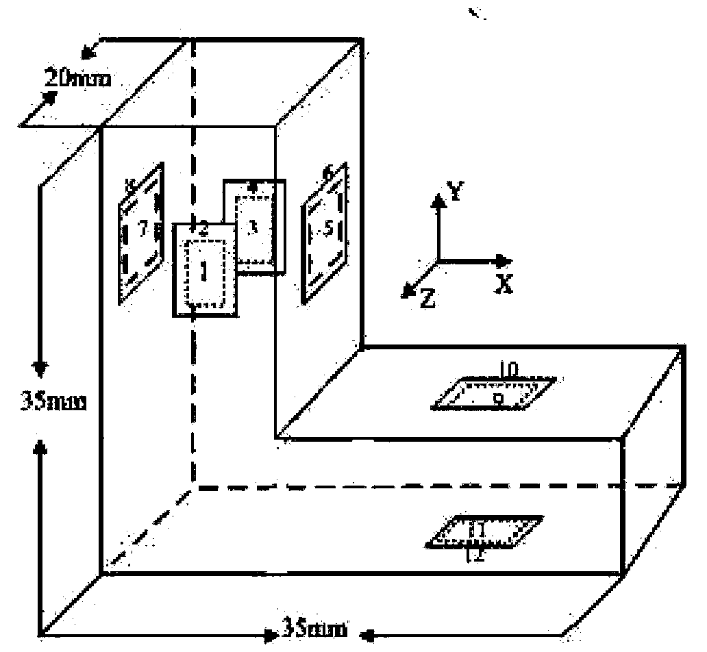 Novel three dimensional stress measuring sensor