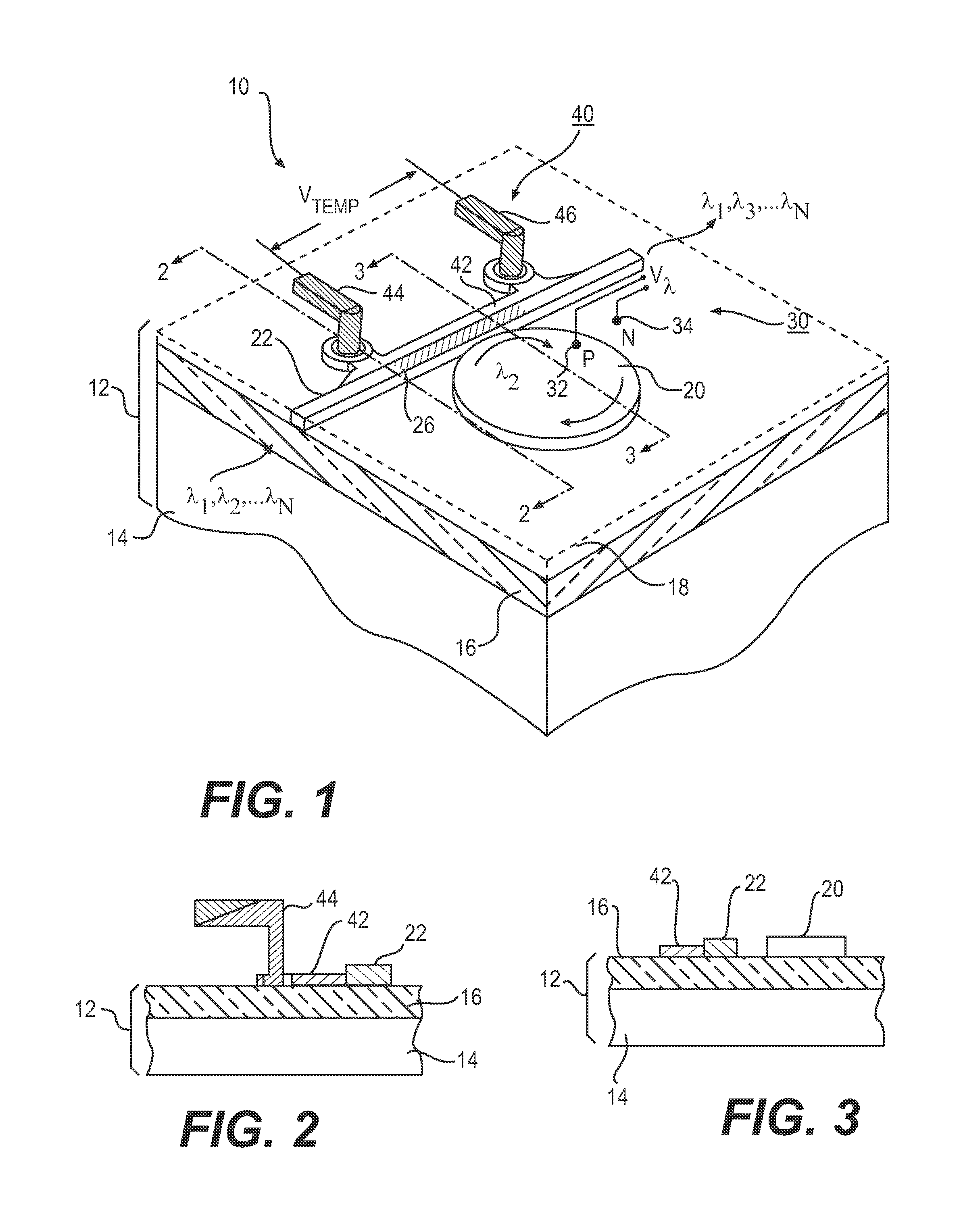 Methods and devices for maintaining a resonant wavelength of a photonic microresonator