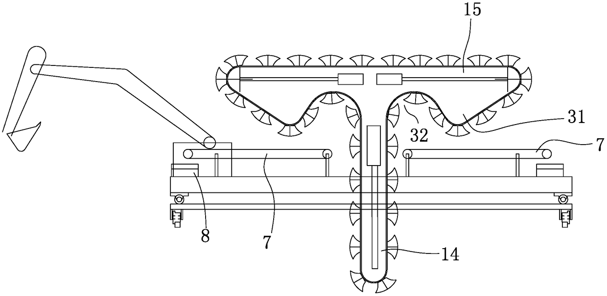 Chain Depth Adjustable Excavator System