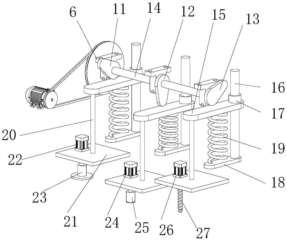 Processing mechanism of integrated circuit board