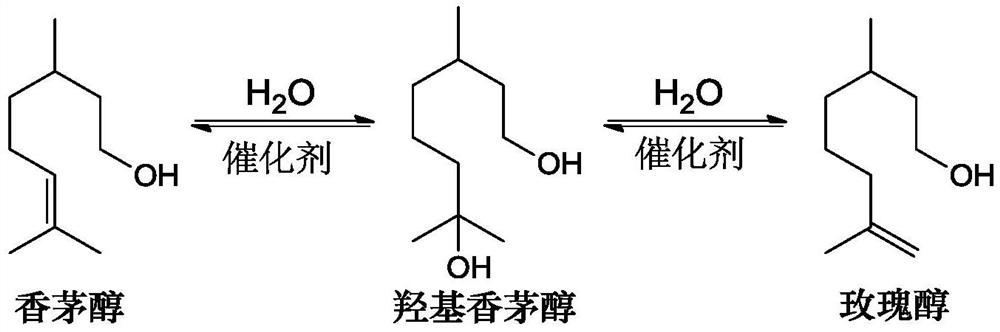 Solid acid, preparation method thereof, solid acid-loaded micro-channel reactor, preparation method of reactor, and method for preparing hydroxycitronellal