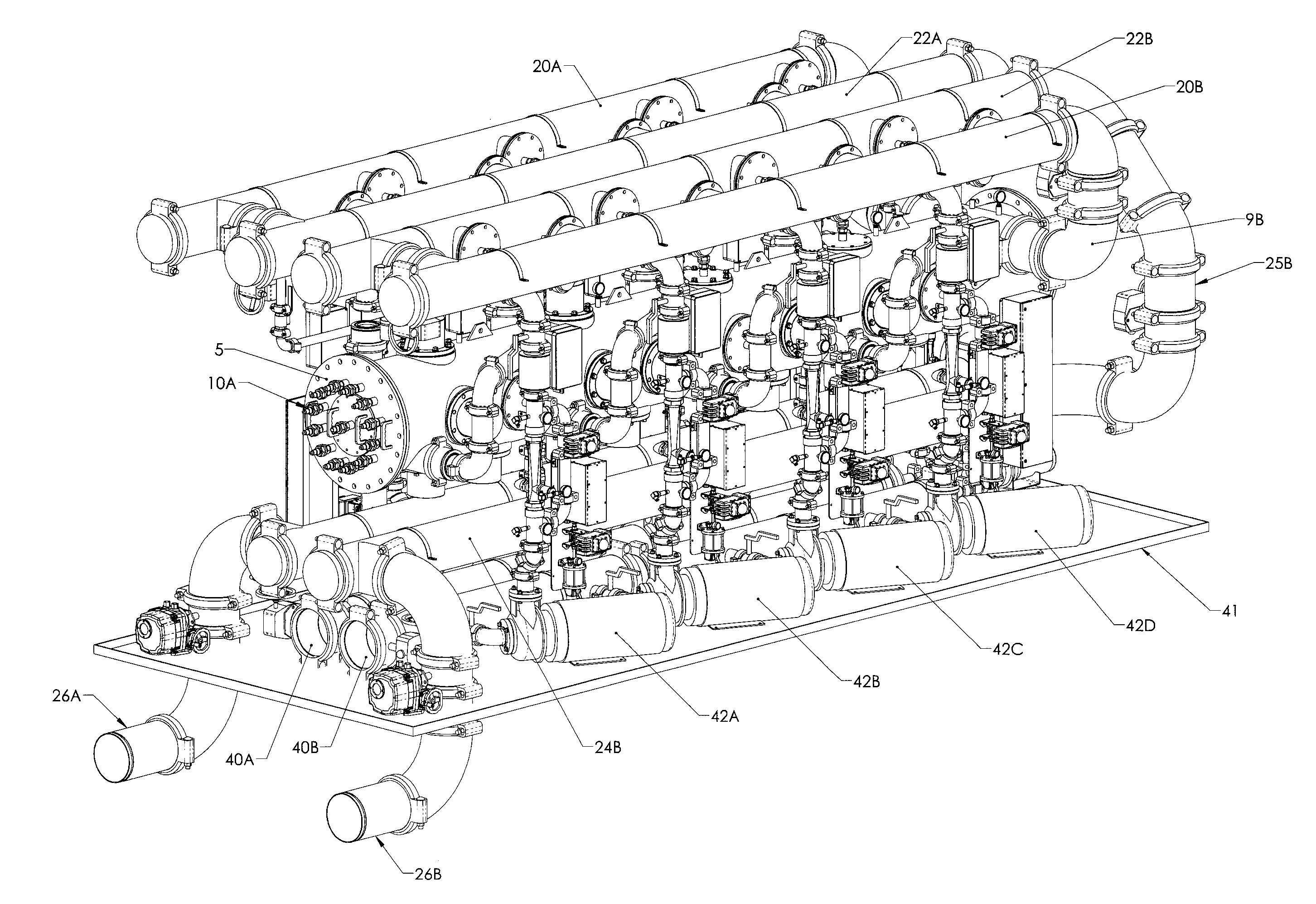 Apparatus for treating fluids