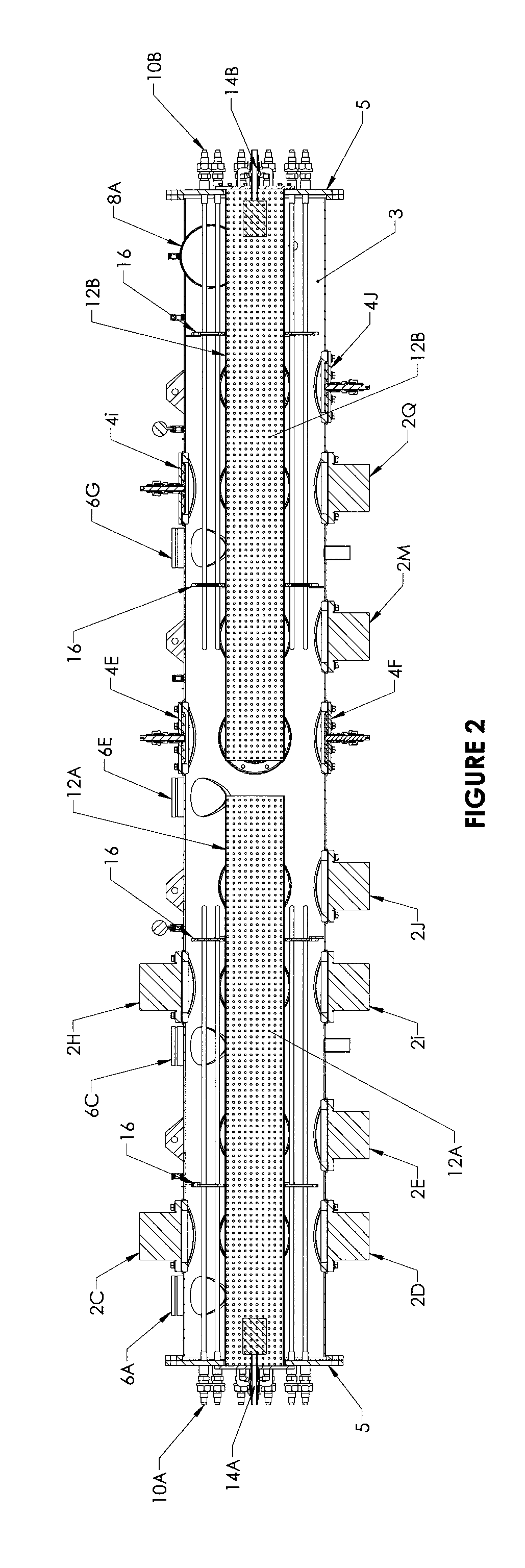 Apparatus for treating fluids