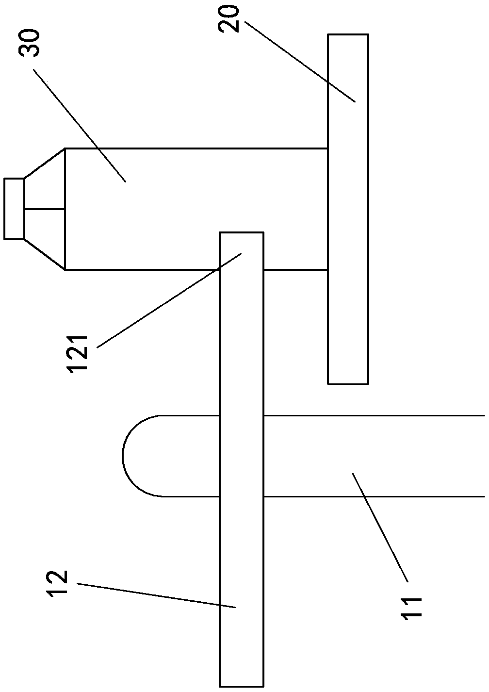 Fallen bottle removing method and fallen bottle removing device