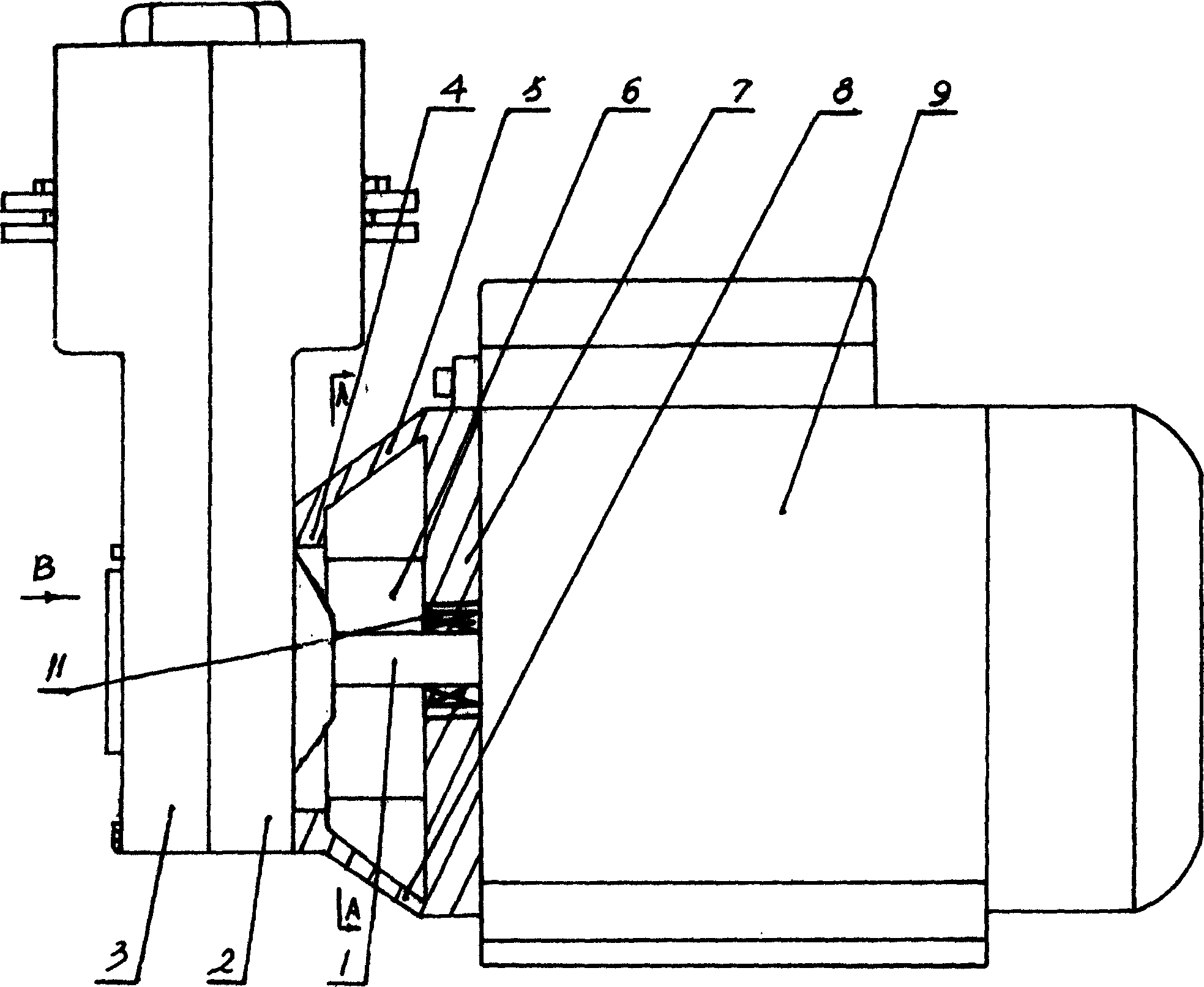 Self suction clean water pump