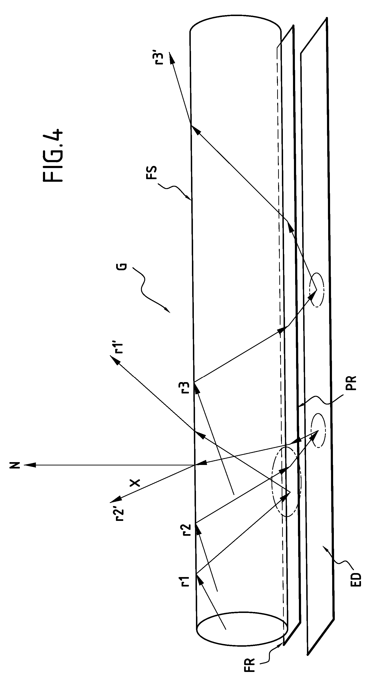 Lighting or signaling device with an optical guide for a motor vehicle