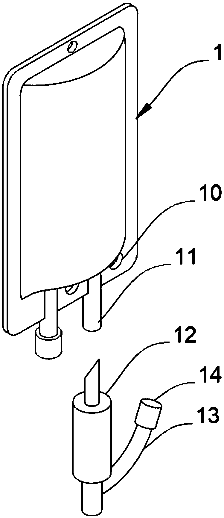 Multifunctional anti-drop infusion device