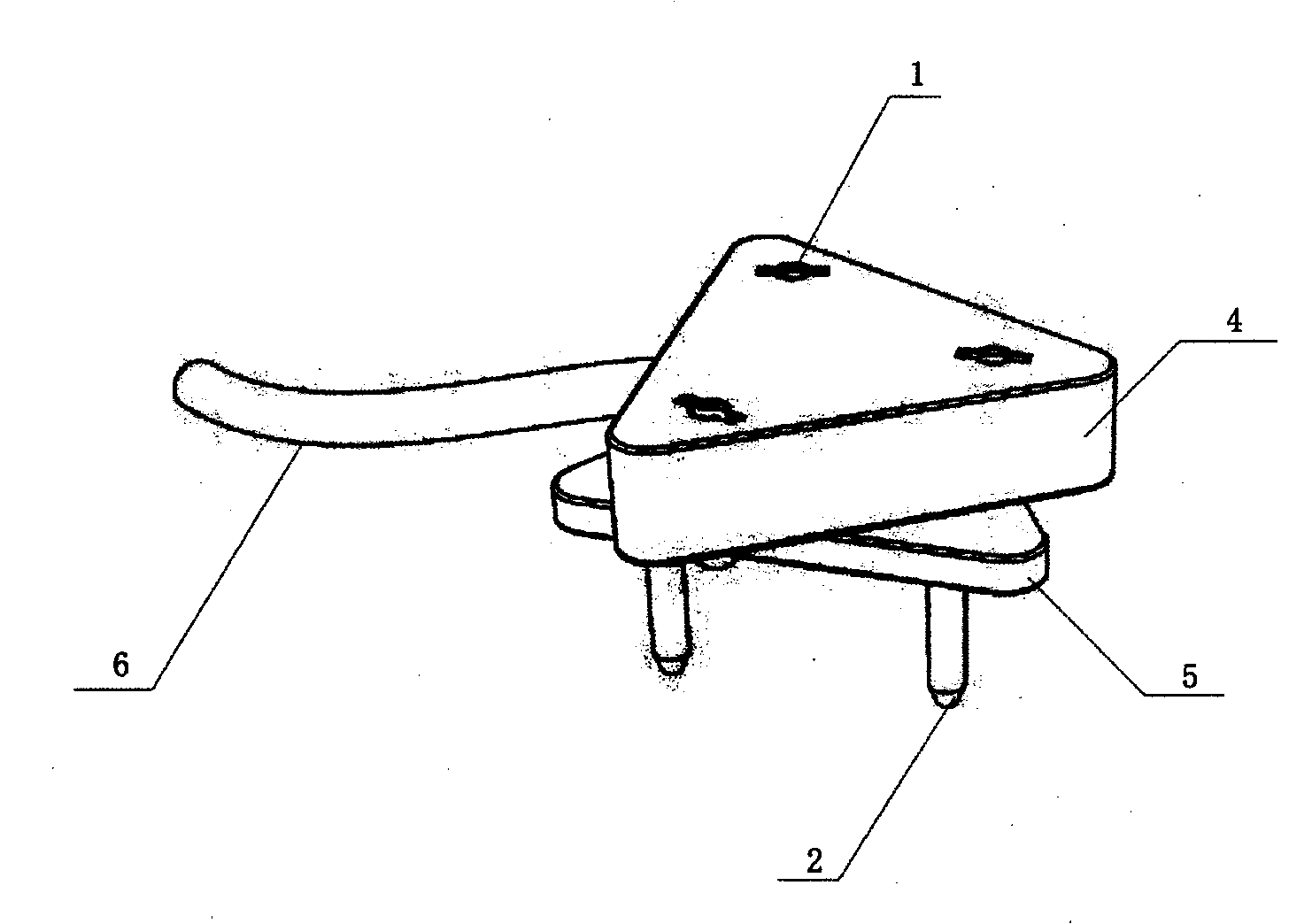 Multifunctional plug capable of freely rotating