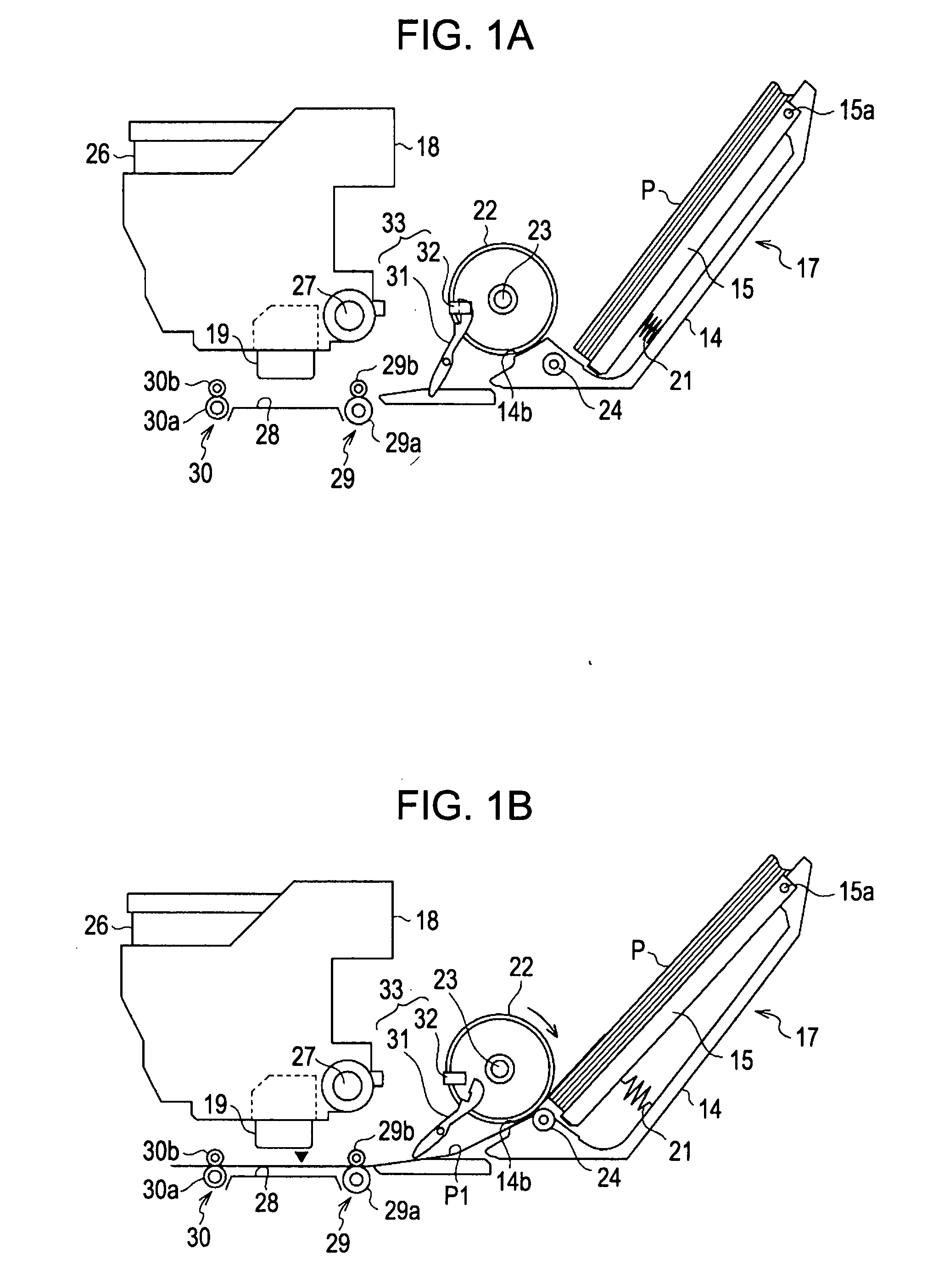 Recording apparatus and medium transporting method