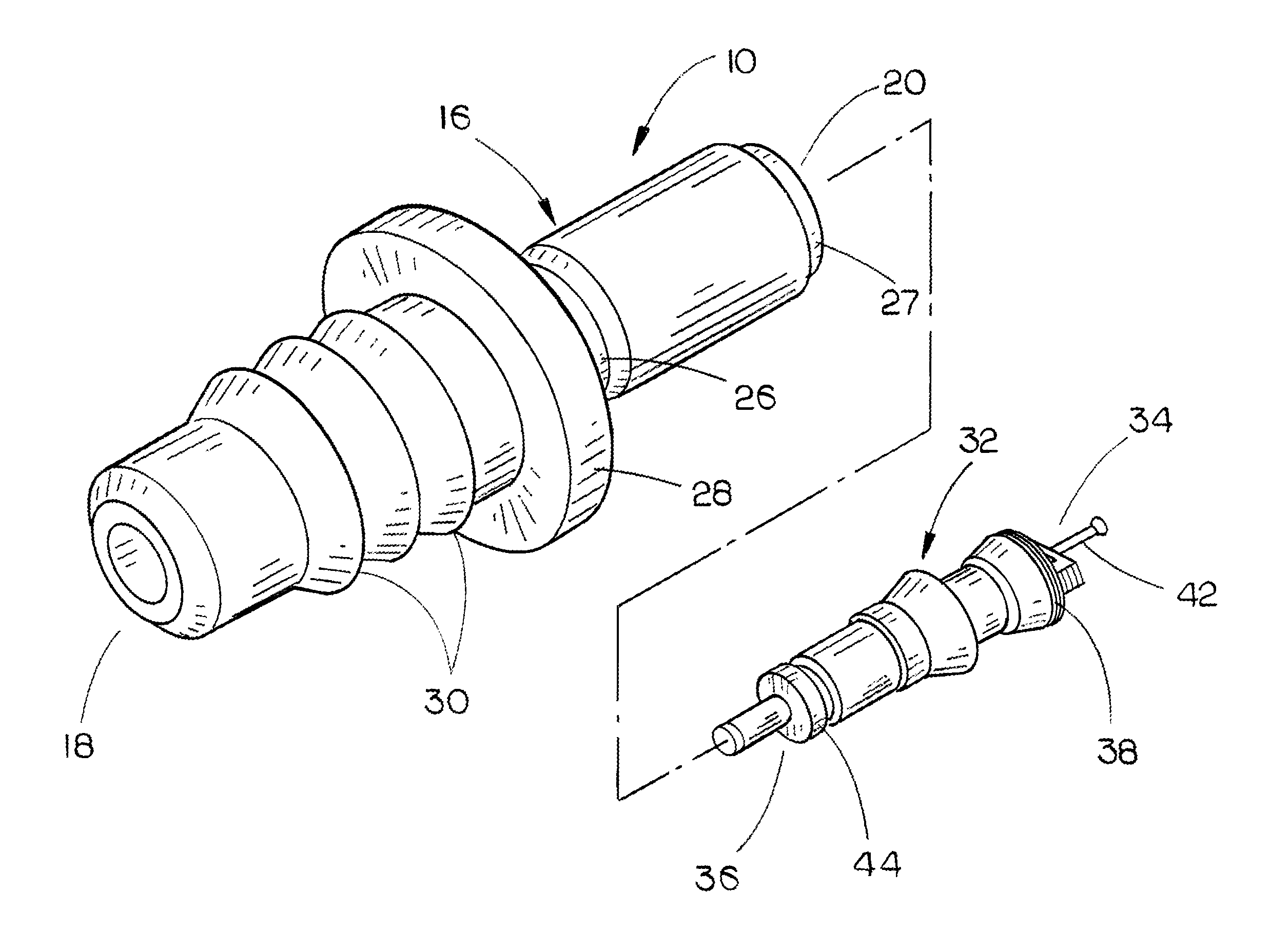 Tree injection plug