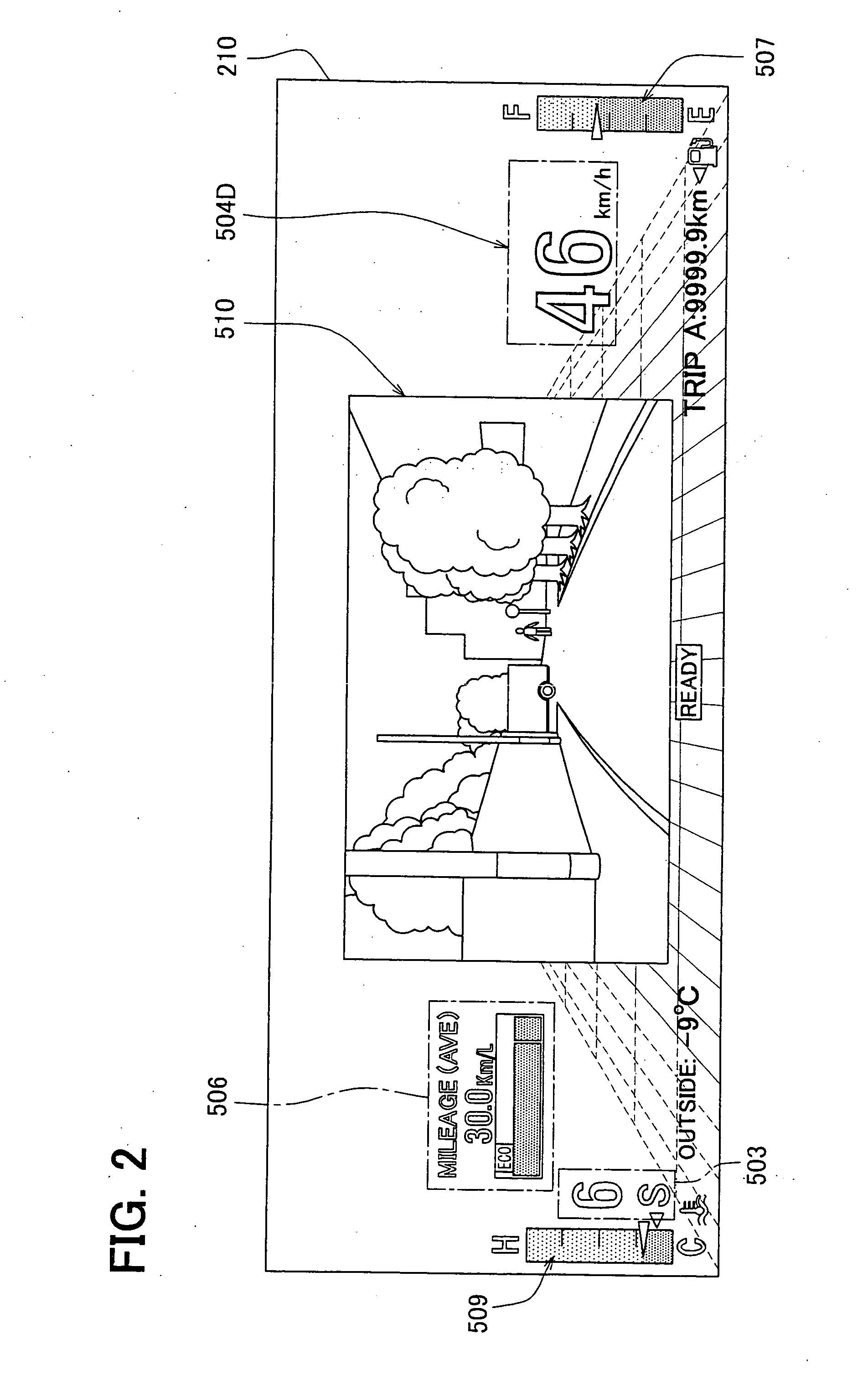 Vehicular meter unit and display device