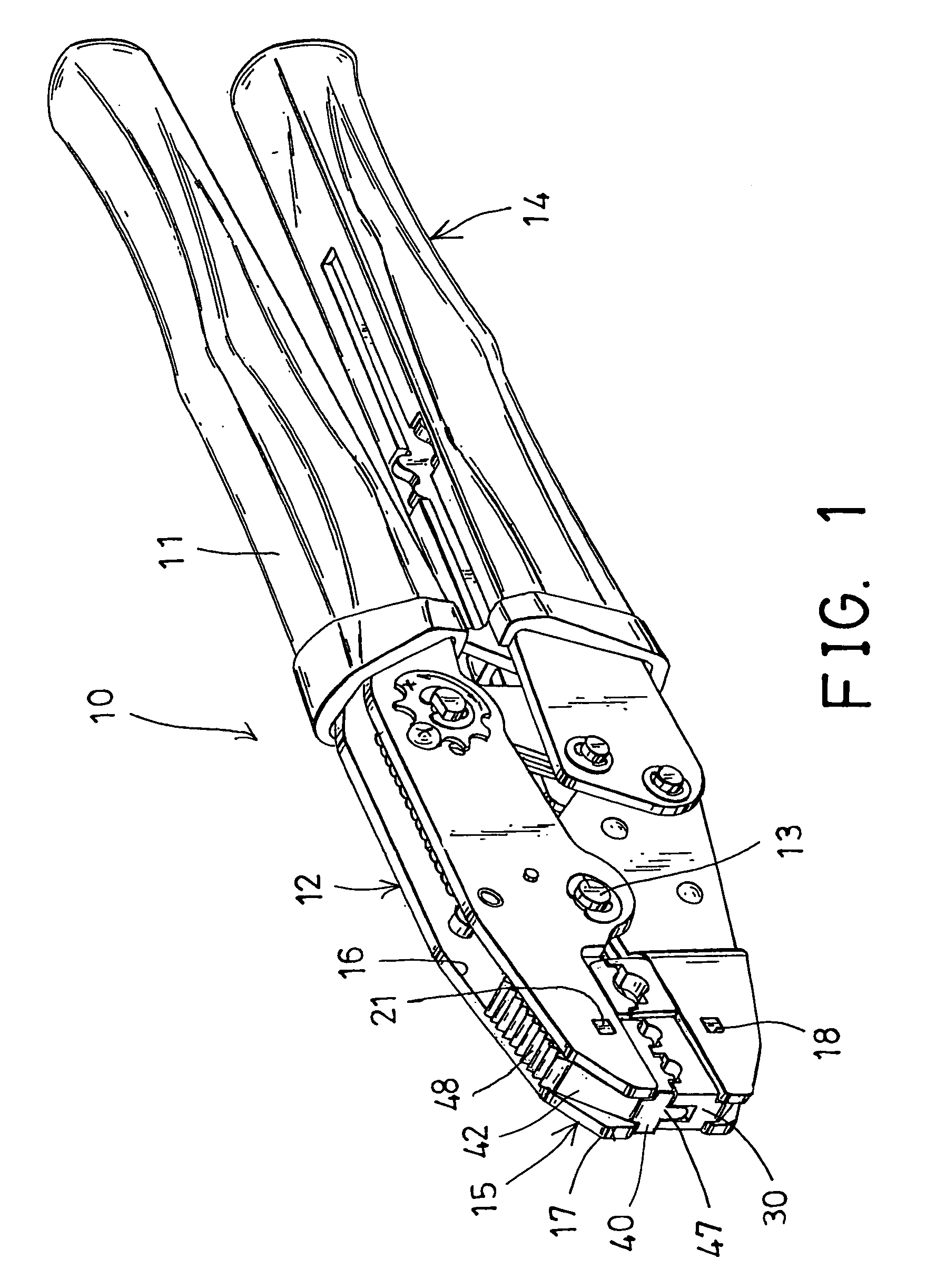 Hand tool for wires