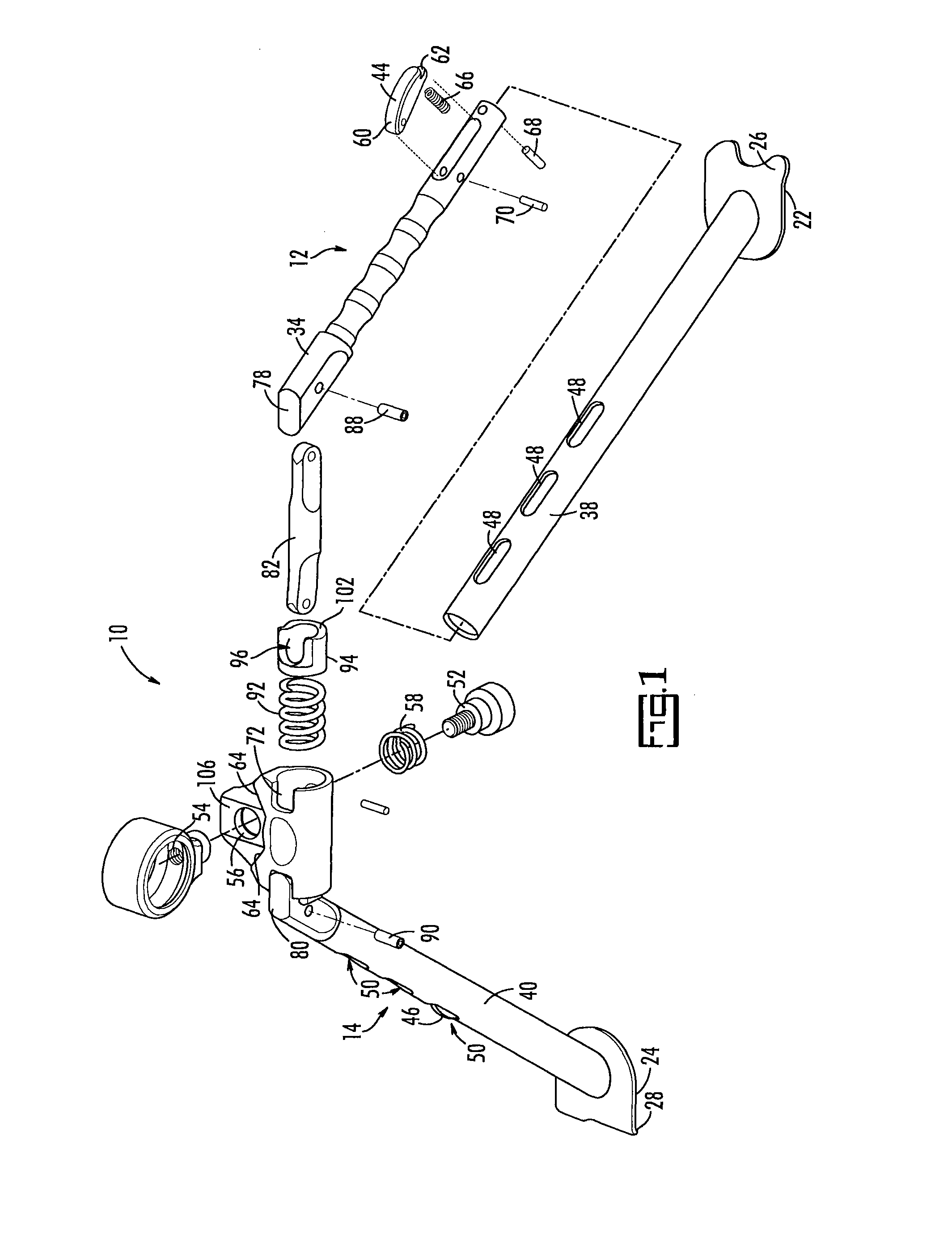 Bipod for light-weight machine gun