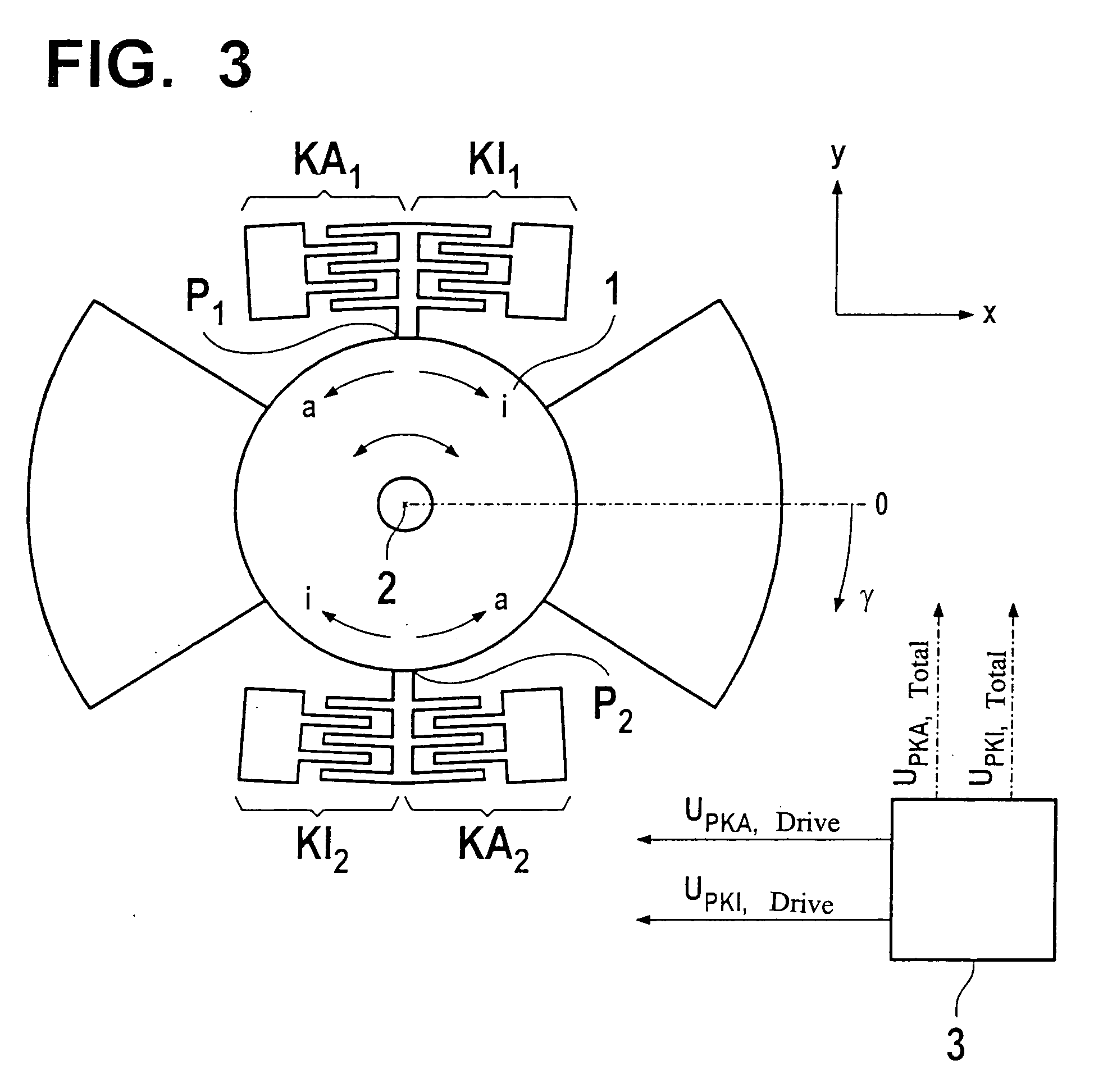 Micromechanical motion sensor