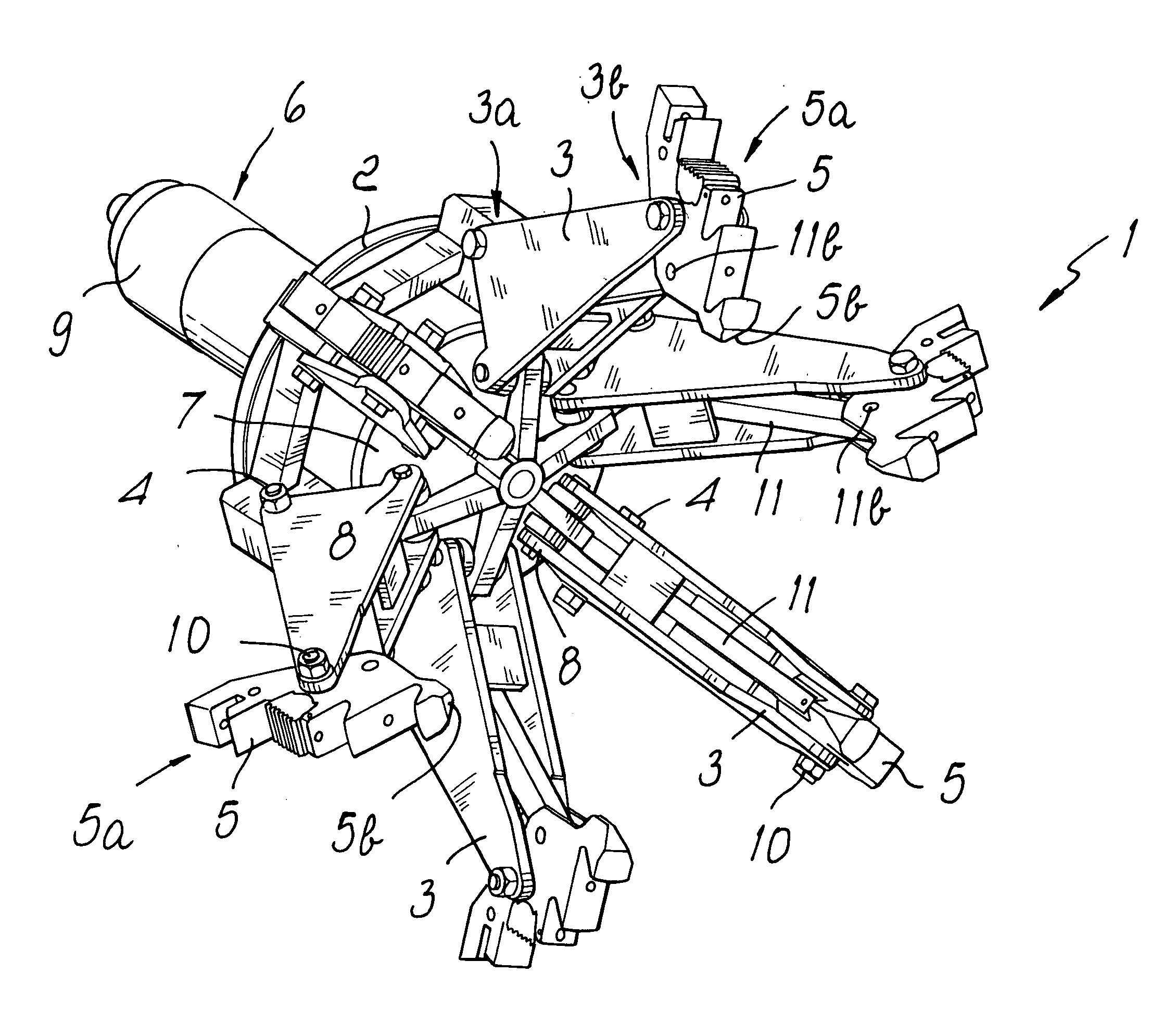 Spindle for fastening rims of vehicle wheels on repair shop machines