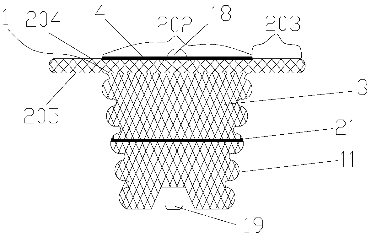 Occluder and method of making the same