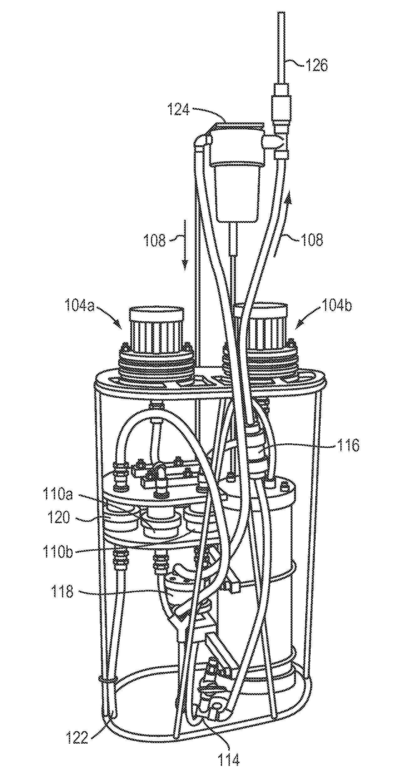 In situ marine sample collection system and methods