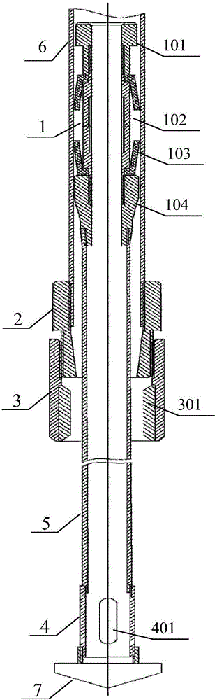 Method and special tool for sand flushing