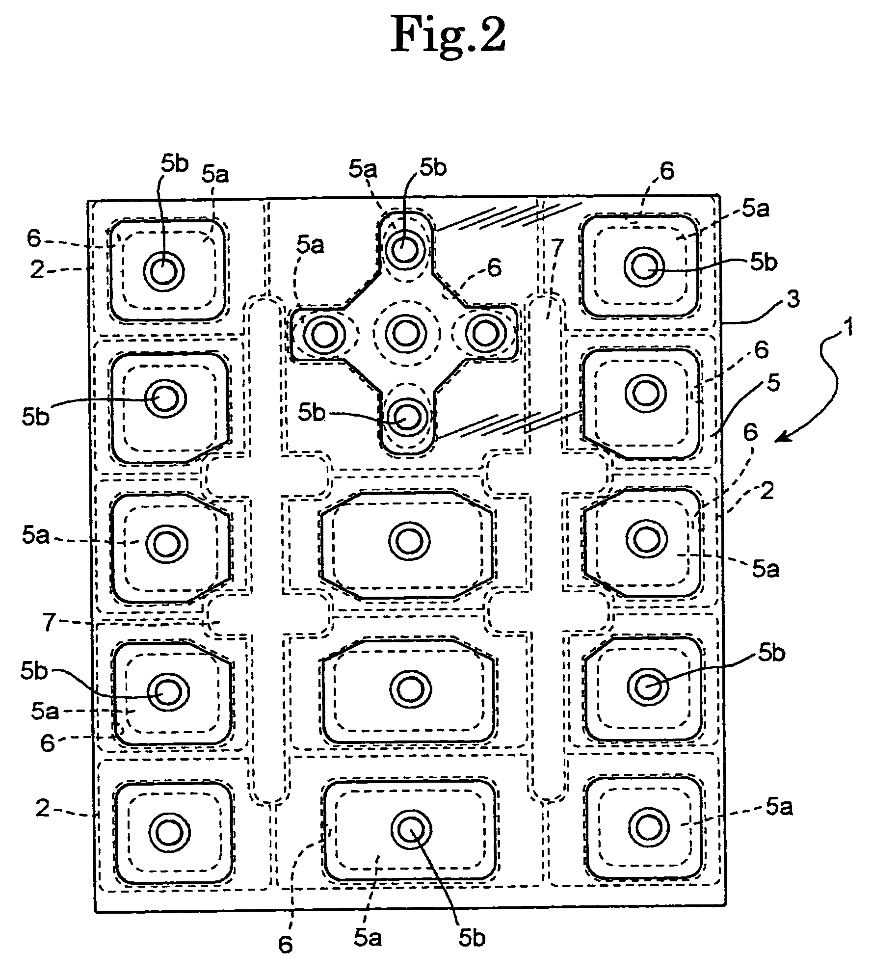 Key unit with reinforcing plate