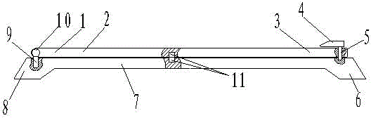 Vehicle safety luggage rack