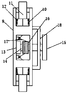 Dehydration system used for pulsator semi-automatic washing machine