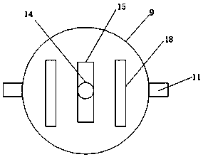 Dehydration system used for pulsator semi-automatic washing machine