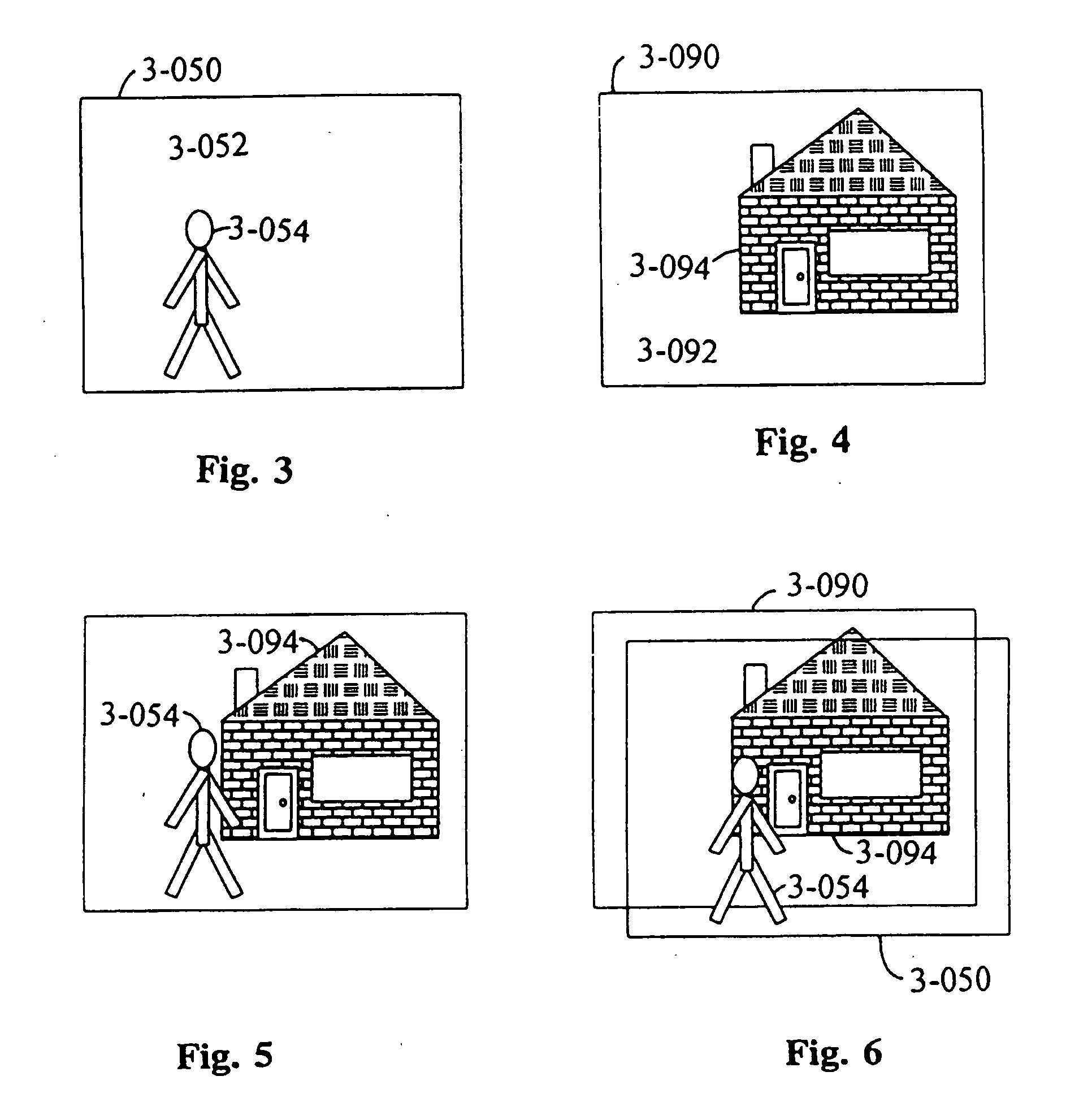 Method for displaying a three-dimensional scene