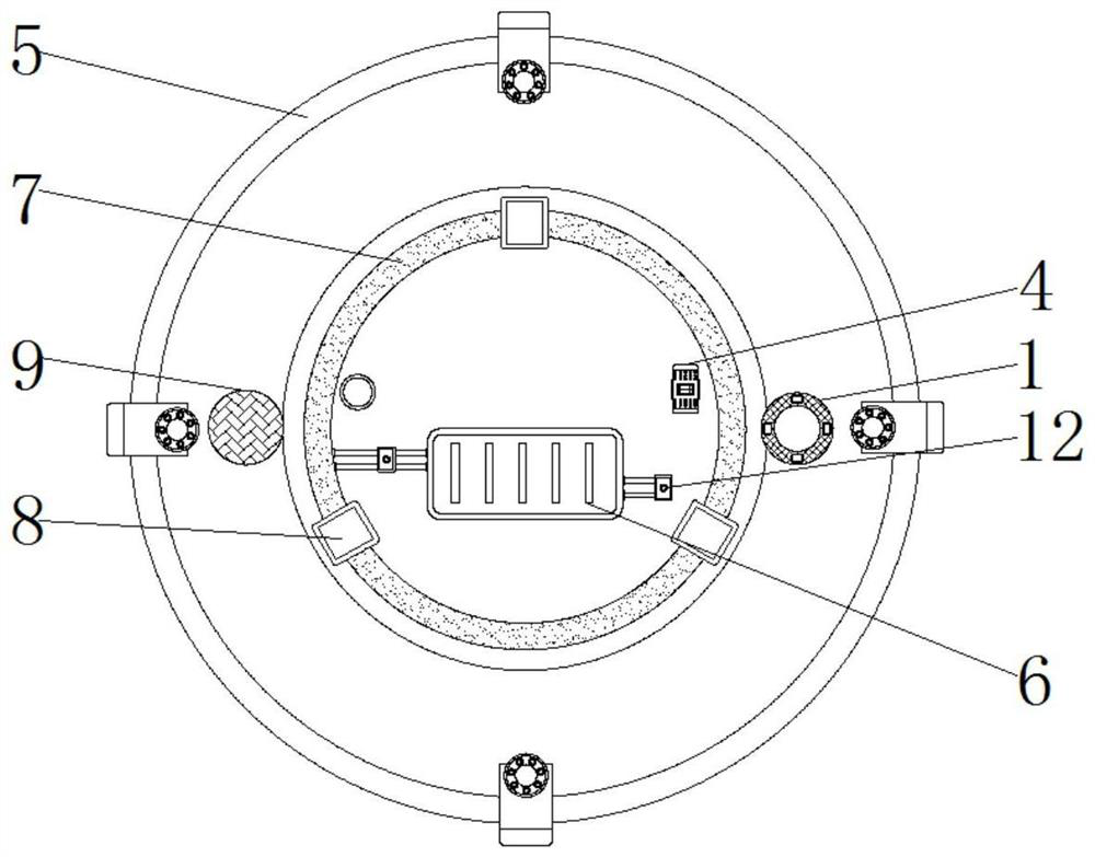 Ceiling lamp with smoke alarm function