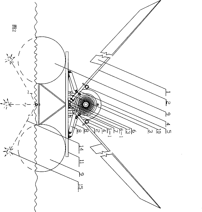 Oscillating wind power compressed air generator