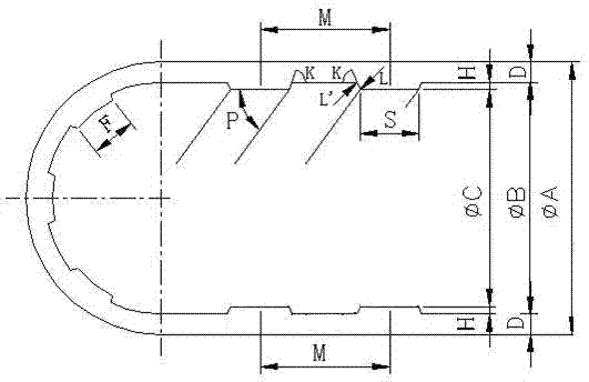 Manufacture method for inner-threaded steel pipe applied to supercritical or ultra supercritical fossil power unit