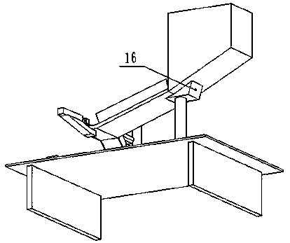 Automatic slicing device for fresh bamboo shoots