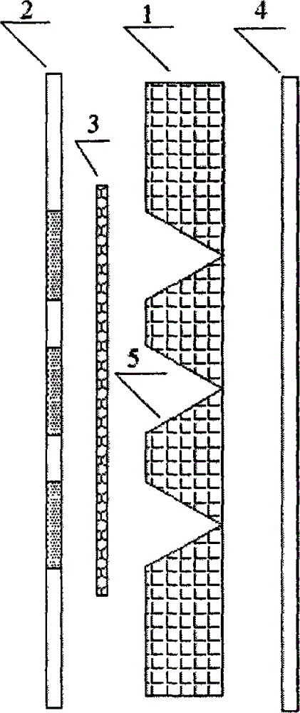 Noise reduction sound absorption layer