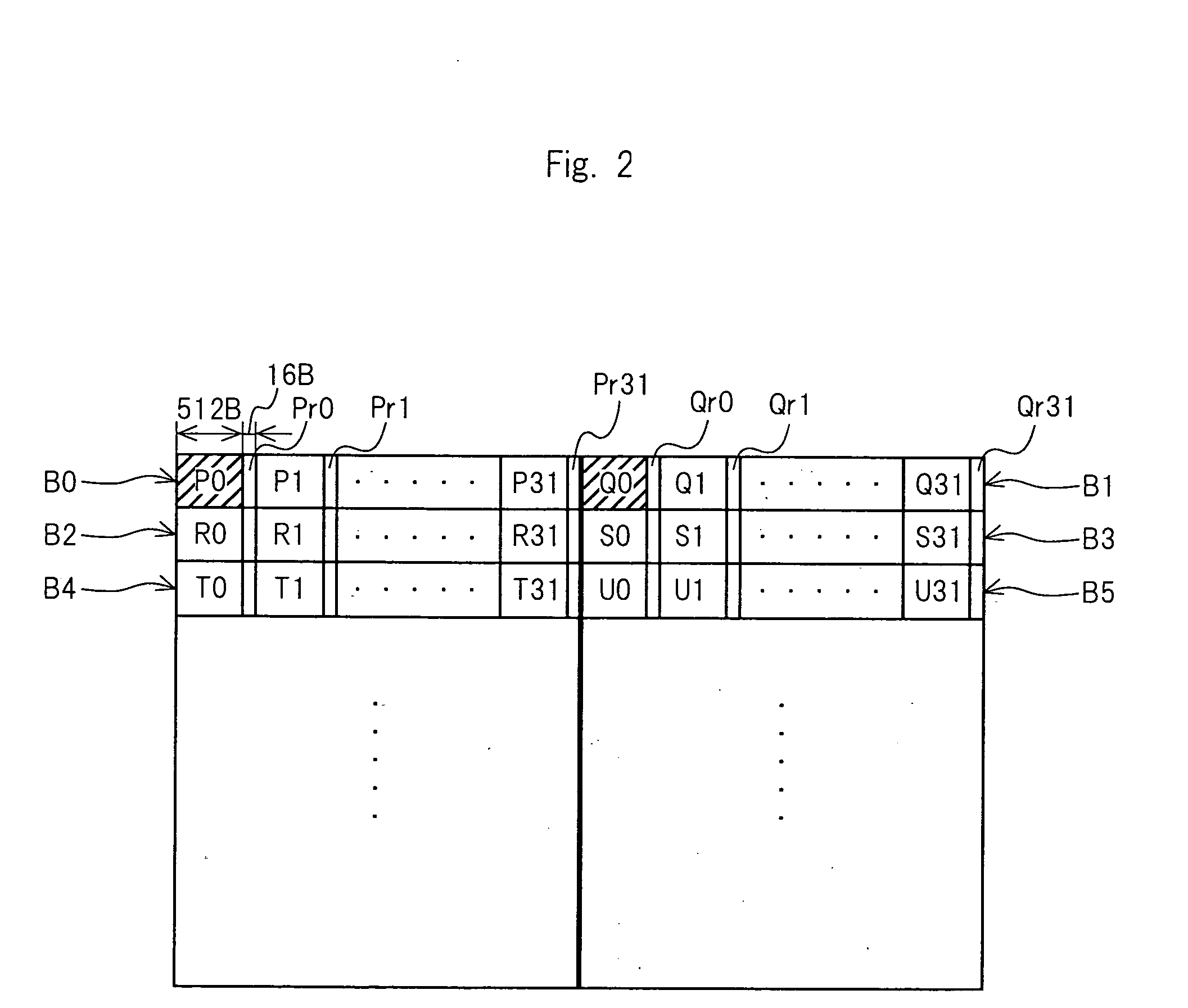 Flash memory apparatus and method for merging data stored in the same