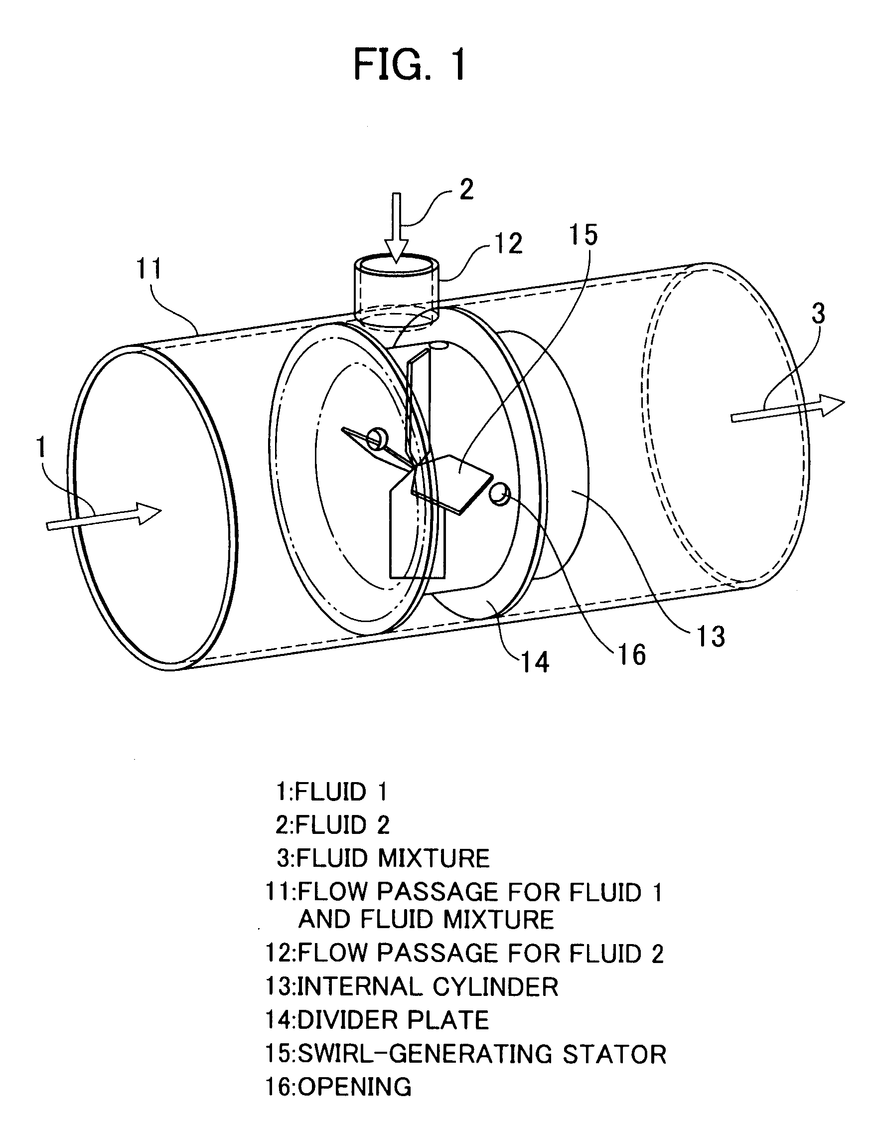 Fluid mixing apparatus