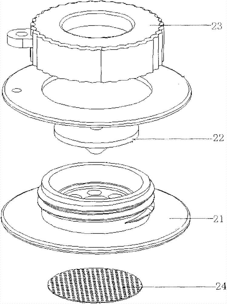 Food garbage disposal bag for aerospace