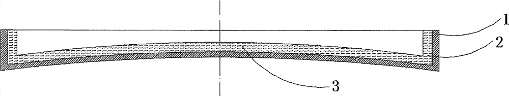 Method for eliminating influence of bleeding on surface strength of bleeding surface of GRG (Glass Fiber Reinforced Gypsum) product