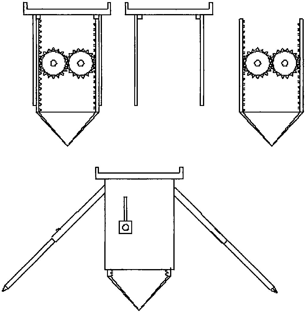 An automatic screw-in high-pressure water-breaking coal punching method