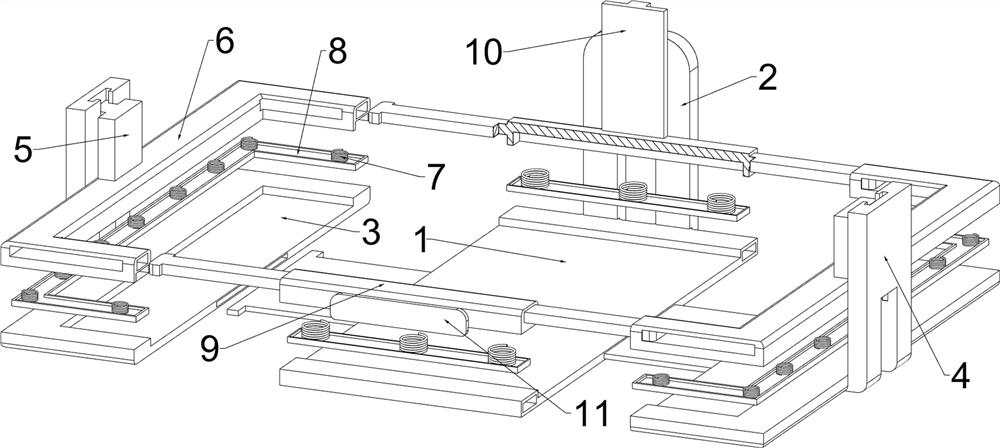 PCB fixing device facilitating PCB detection