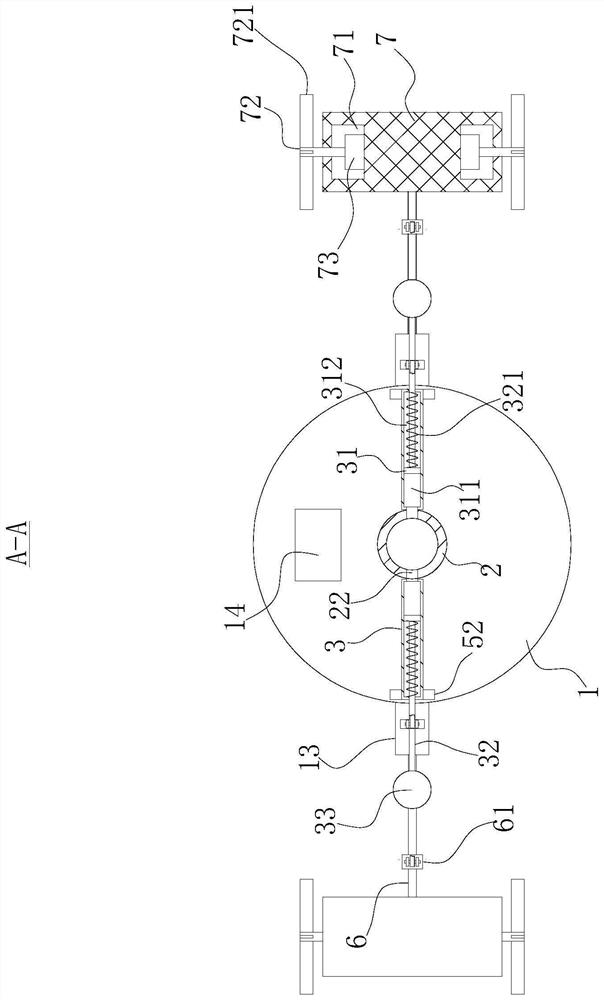 Power generation type buoy with improved structure