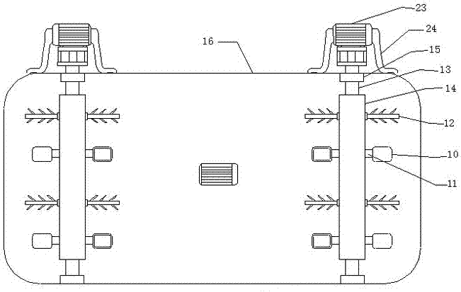 Processing equipment of putty capable of absorbing electromagnetic waves