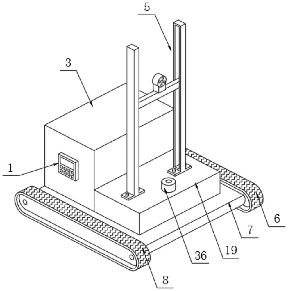 Anti-explosion intelligent inspection robot