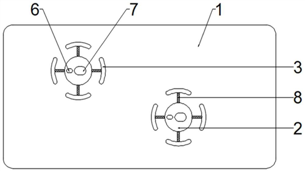 A map auxiliary marking device