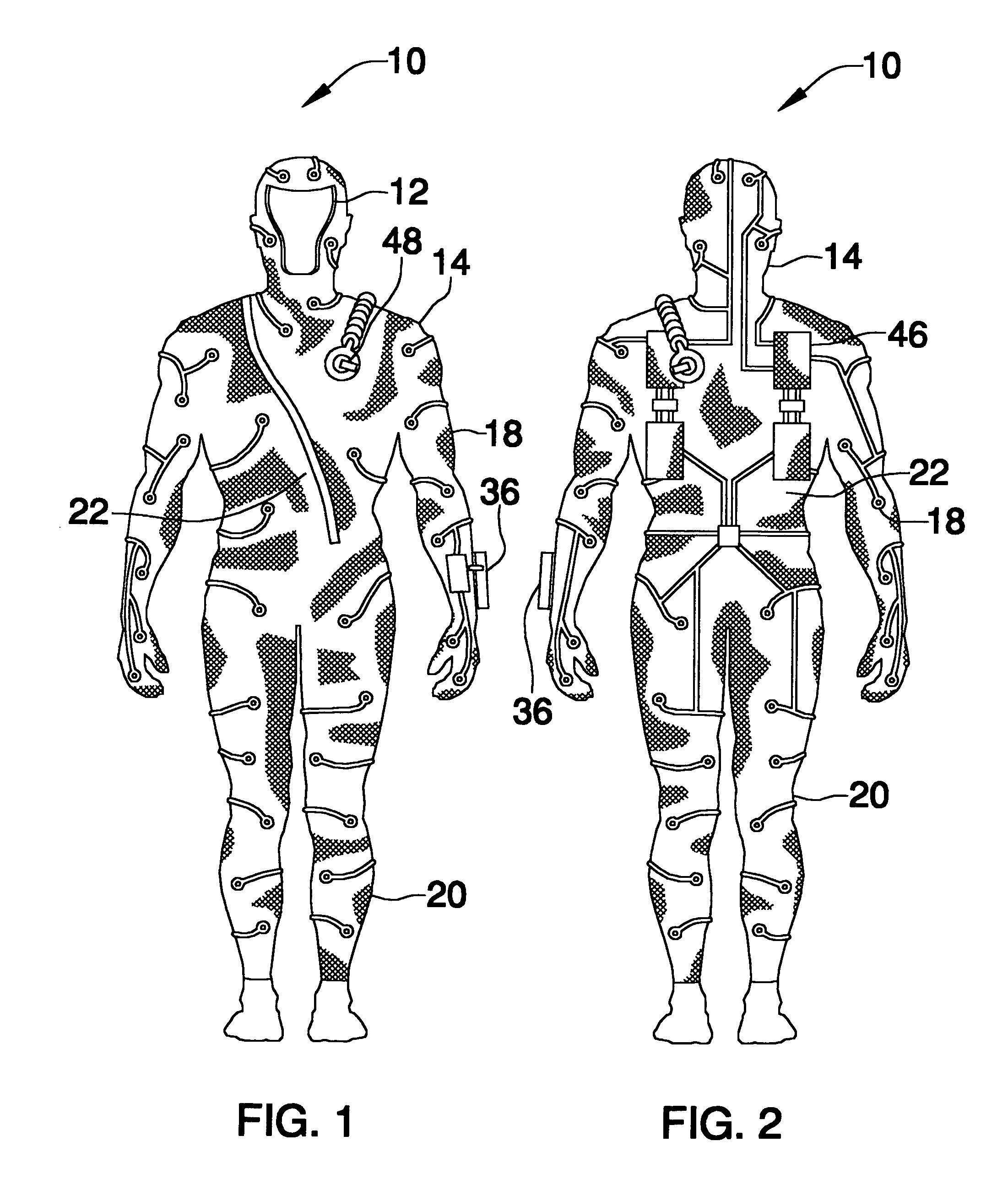 Heated underwater diving suit