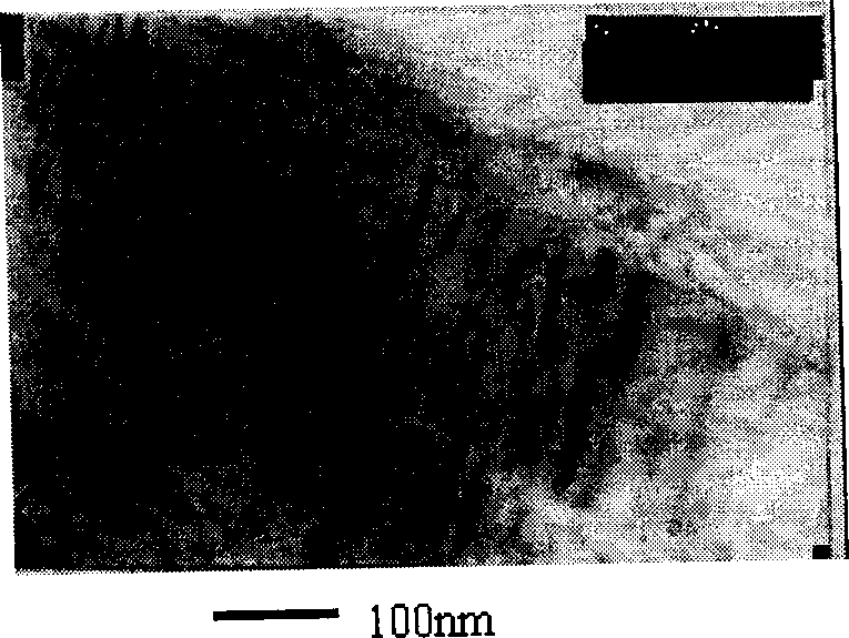 Polyiner/laminate inorganic nano composite material and its milling shearing preparation method