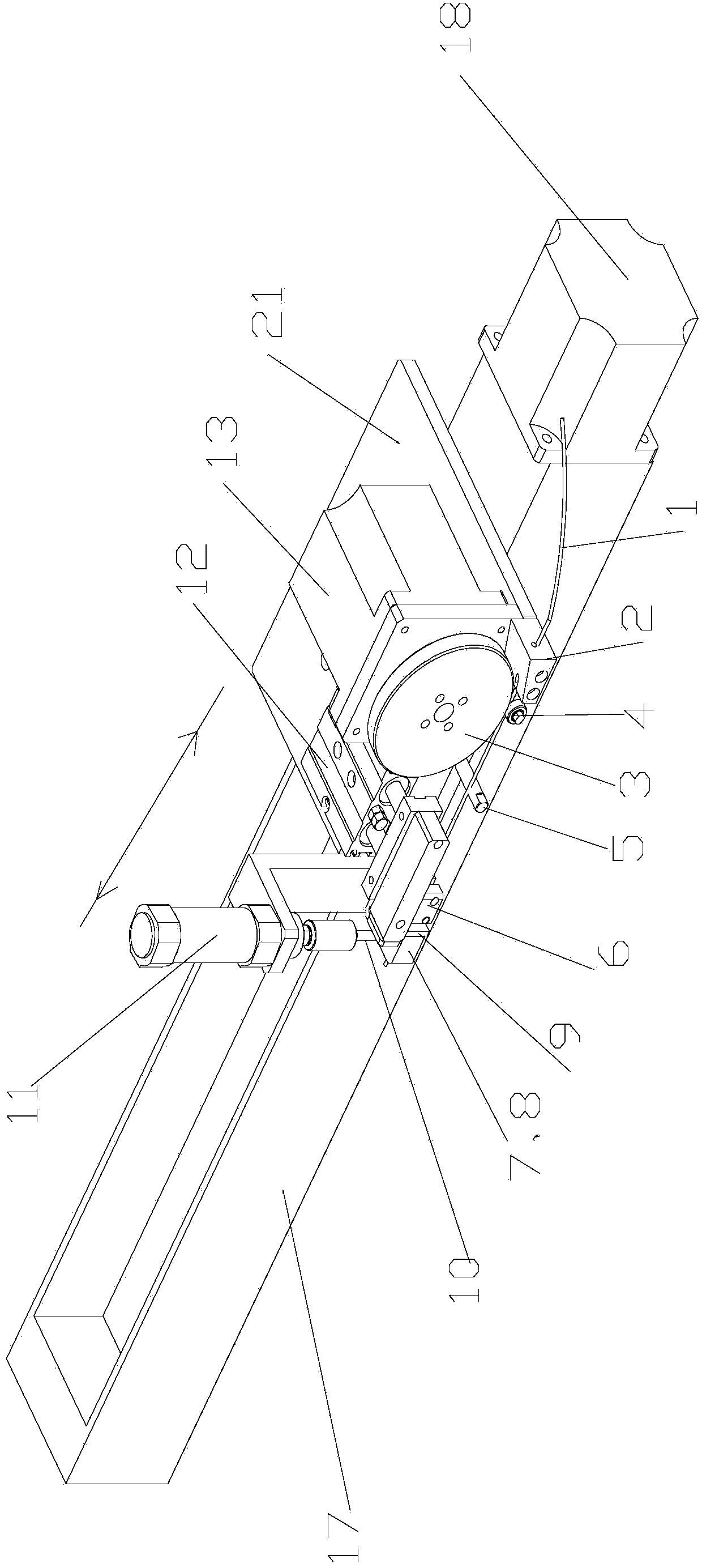 Automatic lead inserting device of combined fireworks