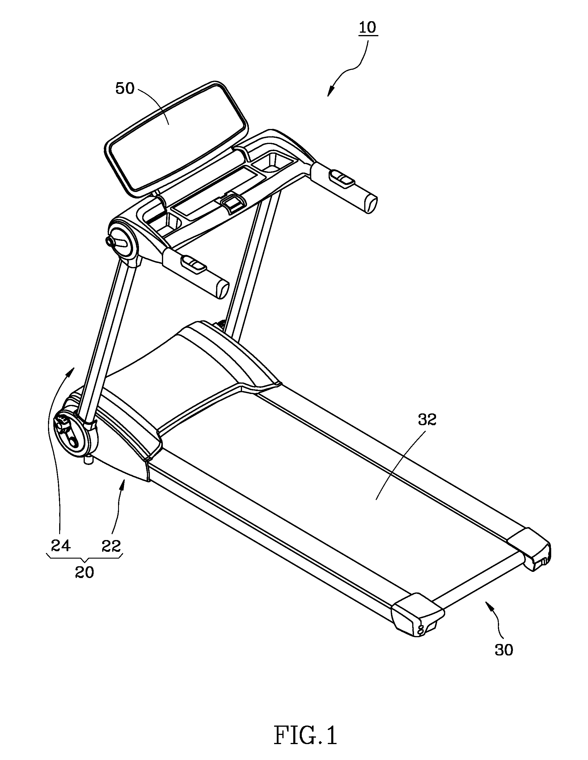 Rehabilitation treadmill