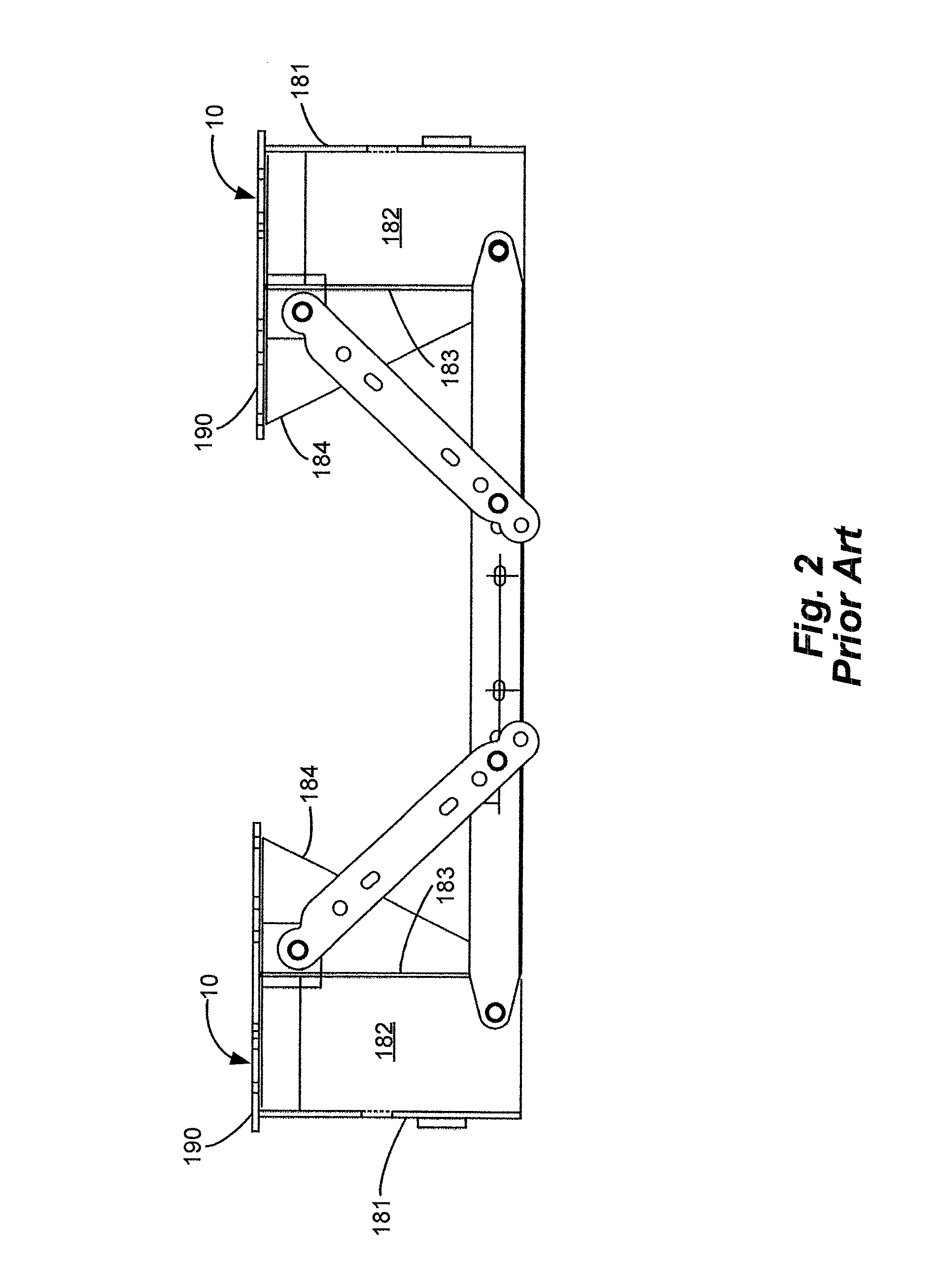 Hanger for axle/suspension systems