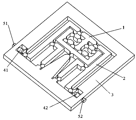 Two degrees of freedom flexible micro operator in parallel connection